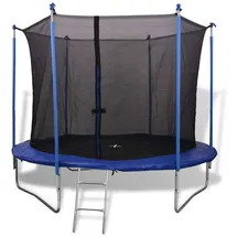 vidaXL Trampolin 3,05 m Blau