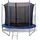 vidaXL Trampolin 3,05 m Blau