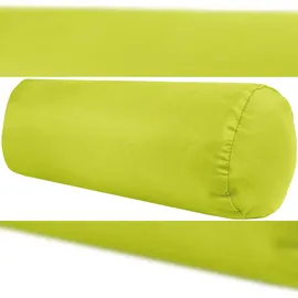 BestLivings Nackenrolle 12x30cm BxL Bezug in der Farbe Grün, in vielen vers. Farben