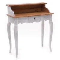 DESIGN DELIGHTS Sekretär, Mehrfarbig, Holz, 80x92x40 cm, Arbeitszimmer, Schreibtische,