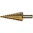 SW Stahl Stufenbohrer HSS-G TiN 4-22 mm