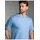 TRIGEMA T-Shirt TRIGEMA "TRIGEMA T-Shirt DELUXE Baumwolle", Herren, Gr. L, blau (horizont), 100% Baumwolle, Basic, Shirts T-Shirt