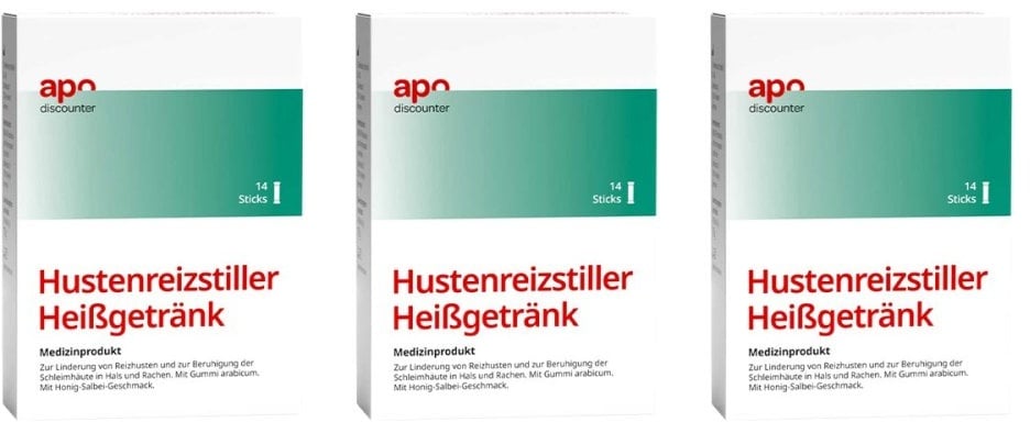 Hustenreizstiller Heißgetränk von apodiscounter