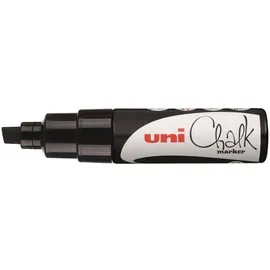 Uni-Ball 186499 - Fenster- & Kreidemarker UNI CHALK PWE-8K 8 mm, schwarz
