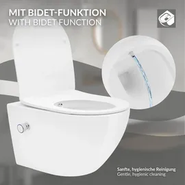 luxebath WC-Sitz Softclose Weiß