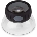 CARSON LumiLoupe Plus 5,5x Standlupe mit verstellbarem Fokus und Acrylsockel (LO-06),