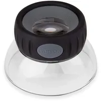 CARSON LumiLoupe Plus 5,5x Standlupe mit verstellbarem Fokus und Acrylsockel (LO-06),