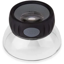 CARSON LumiLoupe Plus 5,5x Standlupe mit verstellbarem Fokus und Acrylsockel (LO-06),