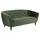Actona Couch Stoff 3-Sitzer Grün