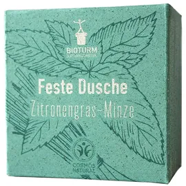 BIOTURM Feste Dusche Zitronengras-Minze 100 g