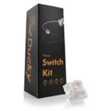 Ducky TTC Heart Switch, mechanisch, 3-Pin, linear, MX-Stem, 42g - 110 Stück, Maus + Tastatur Zubehör, Transparent