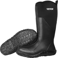 VEVOR Arbeitsschuhe Schutzschuhe Neopren Gummi Arbeitsstiefel Größe 9 US
