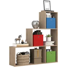 VCM Dubila M Raumteiler 117 x 29 x 123 cm Braun