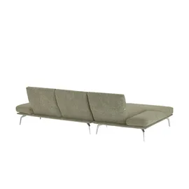 KOINOR Eckcouch Mikrofaser 3-Sitzer Grün