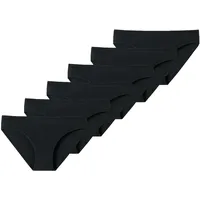 SCHIESSER Mädchen Slip 95/5 Organic Cotton 6er Pack