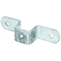 GAH Alberts Zaunpfahl 30 x 30 cm Grau/Stahl