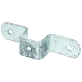 GAH Alberts Zaunpfahl 30 x 30 cm Grau/Stahl