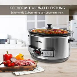 Syntrox Slow Chef SC-450DB-2 Schongarer