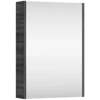 Planetmöbel Badezimmerspiegelschrank Spiegelschrank 50cm (Anthrazit) schwarz