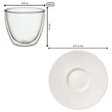 Villeroy & Boch Manufacture Rock Café au Lait-Set Gläser