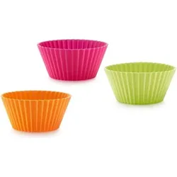 Lekue Muffinformen bunt 6 St.