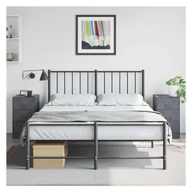vidaXL Nachtschrank 2 Stk. 34,5 x 39 x 62 cm Anthrazit