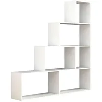 VCM Dubila L Raumteiler 155 x 29 x 163 cm Weiß