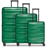 bergpfeil Travel Koffer-Set 3-tlg. grün/emerald green metallic
