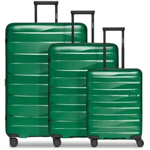 bergpfeil Travel Koffer-Set 3-tlg. grün/emerald green metallic