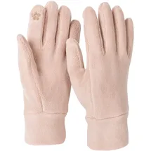 Stylebreaker Fleecehandschuhe Einfarbige Touchscreen Braun 10