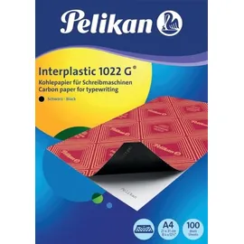Pelikan Kohlepapier mit Wachsfarbschicht DIN A4, schwarz