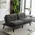 Hti-Living Schlafcouch Polyester mit Schlaffunktion 1-Sitzer Grau