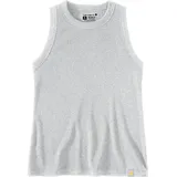CARHARTT Tencel Fiber Series Fitted Ribbed Tank Grau XL
