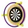 König Design Autodarts Dart Scoring System mit LED Ring 6000K & 3x OV9732 Kamera Tracking Set