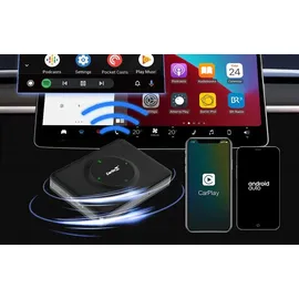 Carlinkit CPC200-T2C CarPlay Funkadapter für TESLA Model Y S 3 X - Schwarz
