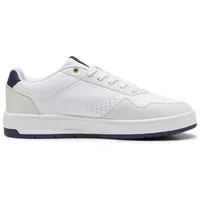 Puma Unisex Court Classic Sneaker, White-Vapor Gray Navy, 38.5