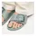 Birkenstock für Damen. 1031422 Sandalen Madrid Big Buckle EVA (Schmale Passform) türkis (36), Kunststoff, Wohnung, Schnalle, Lässig, Grün