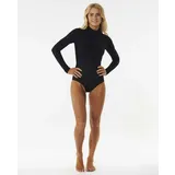 Rip Curl Premium Surf Langarm-rashguard - Black L
