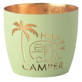 G-C Madras Happy Camper pastellgrün/gold