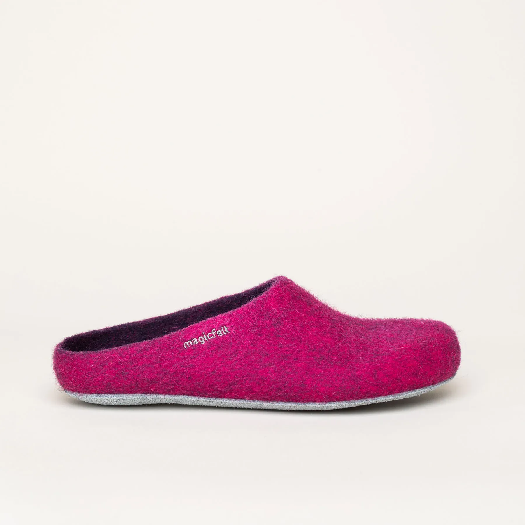 Magicfelt AP 701 | Damen Filz-Hausschuh | Farbe magenta | Pantoffel in Größe 36 - magenta - 36