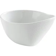 Kahla 026911A90002C O-The better place Schale oval 0,35 l weiß - weiße Müslischale, aus Porzellan,