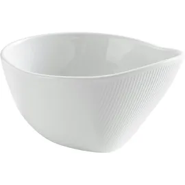 Kahla 026911A90002C O-The better place Schale oval 0,35 l weiß - weiße Müslischale, aus Porzellan,