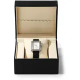 Papten Exquisite PU Leder Uhrenbox Geschenkbox für Wildleder Reisespeicher Uhrenbox Geschenkbox High End Uhrenbox (Schwarz)