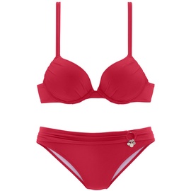 S.Oliver Push-Up-Bikini Damen rot Gr.36 Cup C