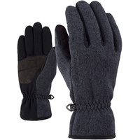Ziener LIMAGIOS JUNIOR glove multisport Freizeit- / Funktions- / Outdoor-Handschuhe | atmungsaktiv, gestrickt, schwarz (black melange), 4
