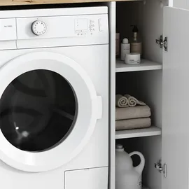 Vicco Waschmaschinenschrank Viktor 93.5 x cm mit 3 Fächer