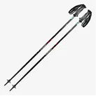 MSports® Skistöcke Skistöcke inkl. Schneeteller Unisex I Aluminium schwarz 135 cm