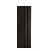 Ximax Glas Paneel 800 W rahmenlos schwarz
