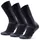Danish Endurance Hiking Classic Socken 3-Paar Blau 35-38