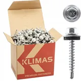 Klimas WFDOC Fassadenbohrschrauben 4,8x70 verzinkt - 200 Stk.
